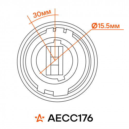 Патрон 2 pin с проводами для ламп с цоколем PY21W
