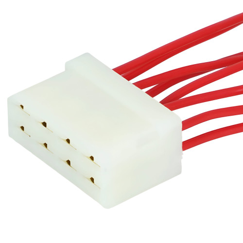 Разъем 8 pin (мама) с проводами межжгутовой серии 6.3 для Лада