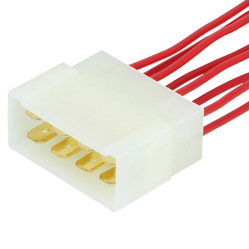 Разъем 8 pin (папа) с проводами межжгутовой серии 6.3 для Лада