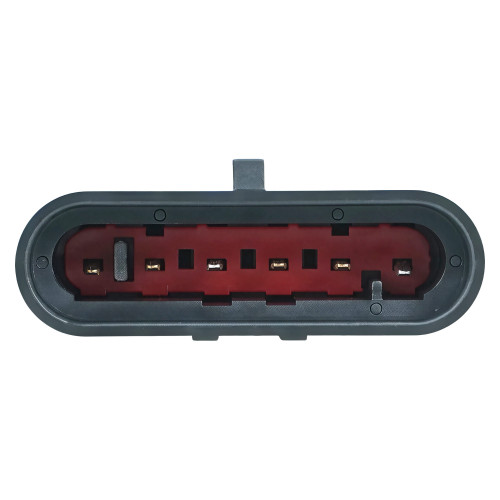 Разъем 6 pin (папа) с проводами для жгута форсунок ГАЗ Газель , УАЗ 452