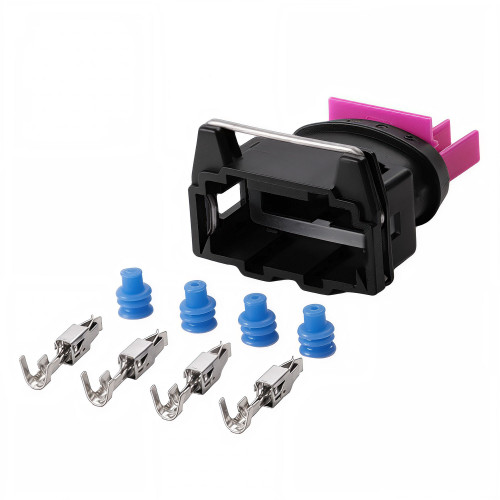 Разъём 4 pin без проводов для катушки зажигания Changan CS35, Chery Tiggo, Citroen C4, Geely MK