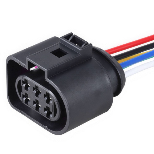 Разъём 6 pin с проводами для датчика кисл. VAG Octavia, Jetta, Golf, Golf Plus