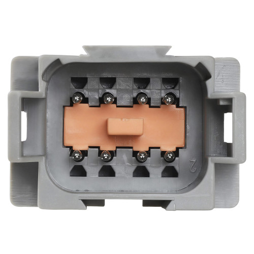 Разъем 8 pin c проводами серии Deutsch DT04-8P для ГАЗ, КАМАЗ, МАЗ, DAF, Scania