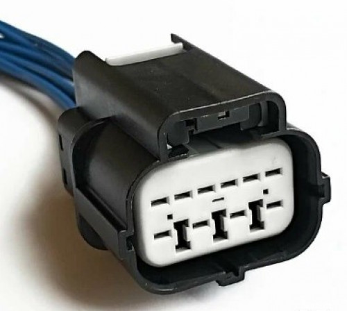 Разъём 10 pin с проводами для селектора АКПП Hyundai Solaris, Veloster, Kia Rio, Soul