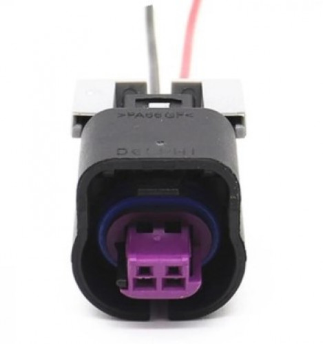 Разъём 2 pin с проводами для выпуск. клапана ГРМ Chevrolet Captiva, Opel Antara, Insignia
