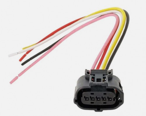 Разъём 5 pin с проводами для ДМРВ Lexus LX, GX, Toyota Land Cruiser 200, Prado, CH-R