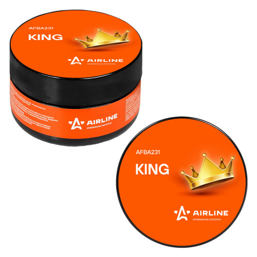 Ароматизатор-банка гелевый "Планета" KING 60мл