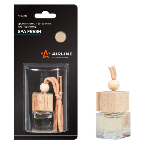 Ароматизатор-бутылочка куб "Perfume" SPA FRESH