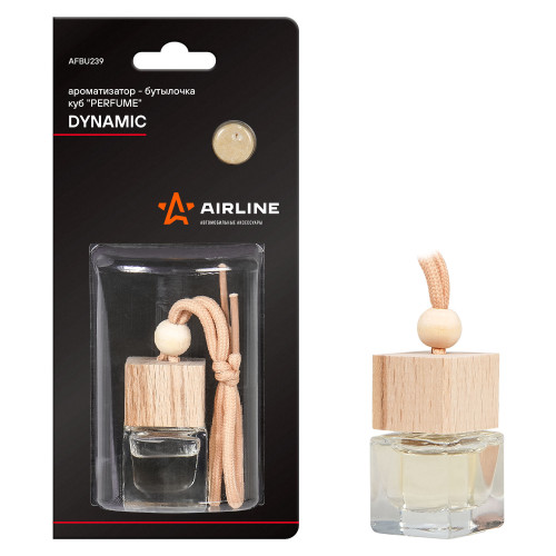 Ароматизатор-бутылочка куб "Perfume" DYNAMIC