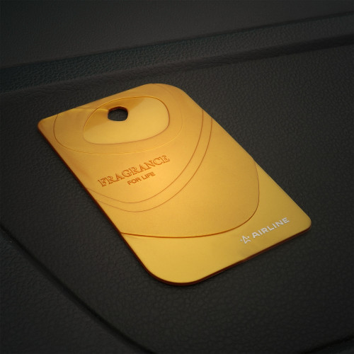 Ароматизатор подвесной пластик "Card" Perfume Wood and leather