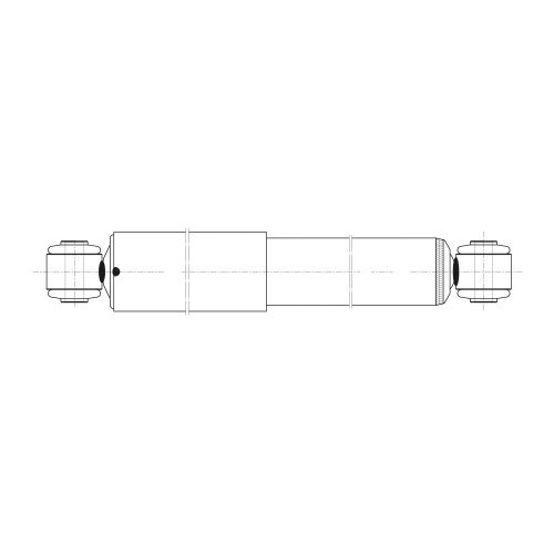 Амортизатор для автомобилей Dodge Caravan (95-) / Chrysler Voyager (95-) задний