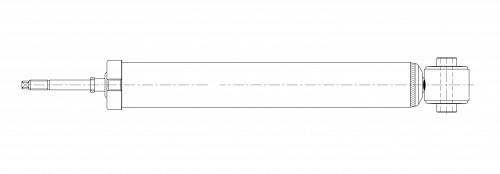 Амортизатор для автомобилей Hyundai Creta (16-) 2WD задний