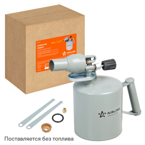Лампа паяльная (горелка) бензиновая, 2,0L, серая