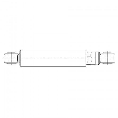 Амортизатор для автомобилей Renault C (13-) / Volvo FE (06-) (408 / 663 20х50 20х50 О/О) передний