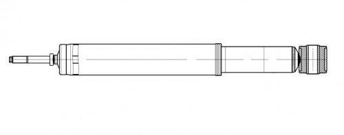 Амортизатор для автомобилей MAN F2000 (94-) / M2000 (95-) (376 / 634 12x71 16x50 I/O) передний