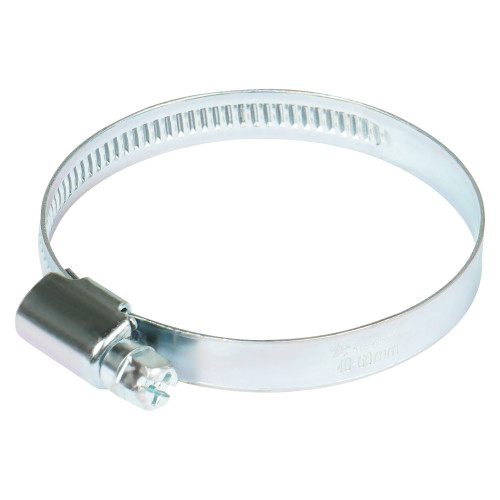 Хомут червячный 40-60/9 мм, стандарт, W1 (оцинк)