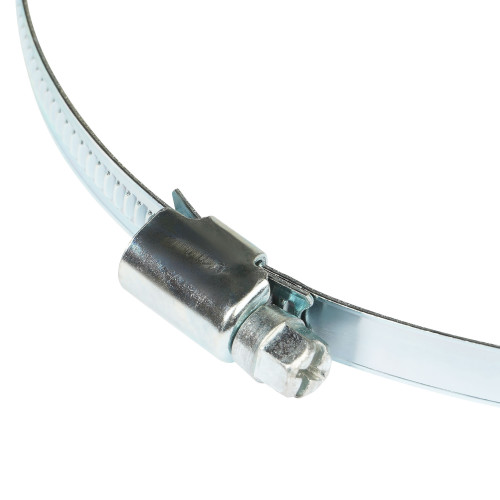 Хомут червячный 60-80/9 мм, стандарт, W1 (оцинк)
