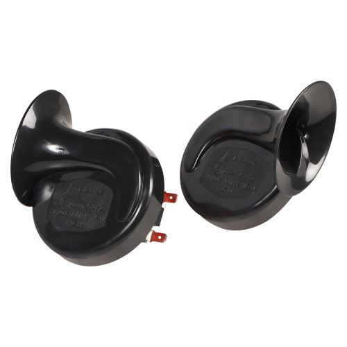 Сигнал звуковой рупорный 90мм 410/510Гц 118дБ 12В LOW/HIGH, кмпл. 2 шт.