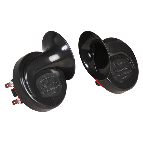 Сигнал звуковой рупорный 90мм 410/510Гц 118дБ 12В LOW/HIGH, кмпл. 2 шт.