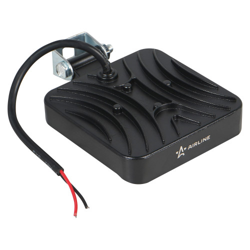 Фара светодиодная квадратная, 9LED, дальний свет, 9Вт, 83х83х22мм, 12В, комплект 2 шт., STANDARD