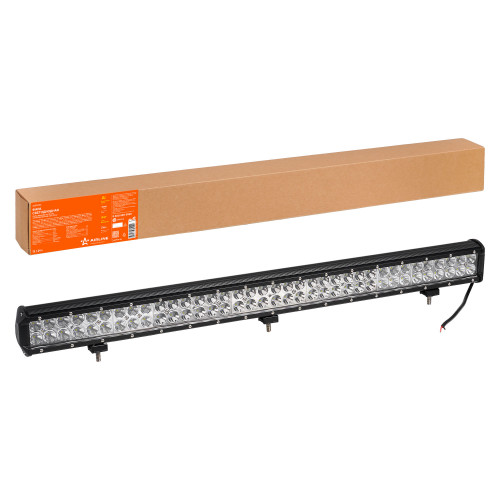 Фара (балка) светодиодная двухрядная, 72 LED, комбинированный свет (дальний + ближний), 216Вт, 845х78х65мм, 12/24В