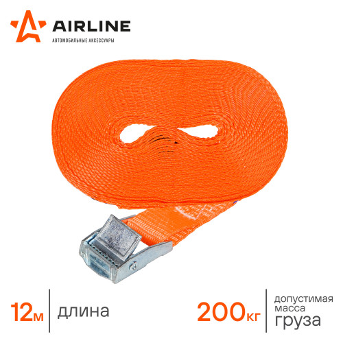 Ремень крепления груза с фиксатором 200 кг, 12 м