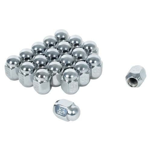 Гайка колесная M12x1,5x30, конус, ключ 21, закрытая, хром для а/м Hyundai/KIA/Toyota