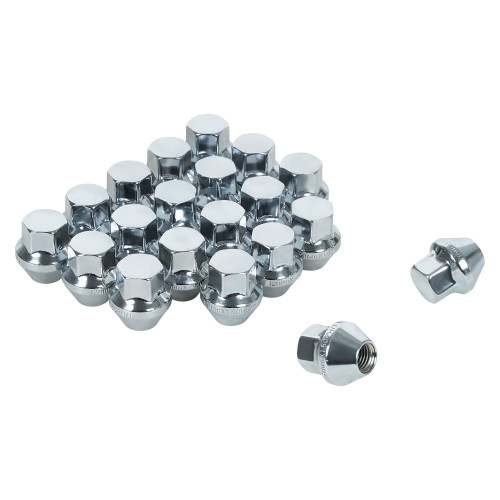 Гайка колесная M12x1,5x30,5, конус, ключ 19, закрытая, хром для а/м Ford/Volvo