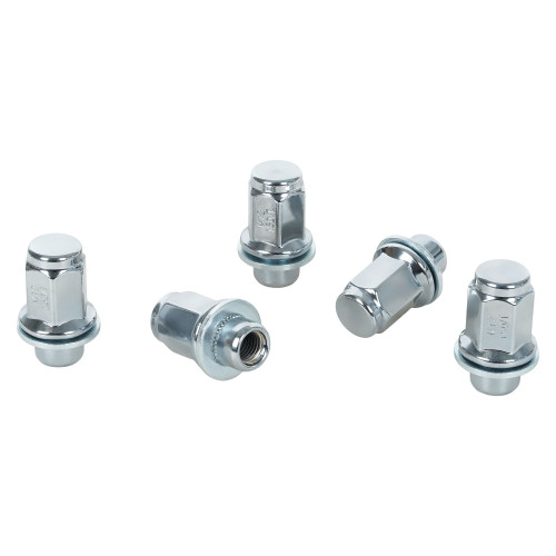 Гайка колесная M12x1,5x47, несъемная шайба, ключ 21, закрытая, хром для а/м Toyota/Lexus