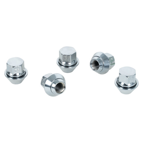 Гайка колесная M12x1,5x28,5, конус подвижный, ключ 19, закрытая, хром для а/м Ford