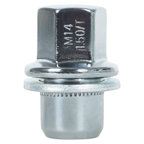 Гайка колесная M14x1,5x46, несъемная шайба, ключ 22, закрытая, хром для а/м Land Rover