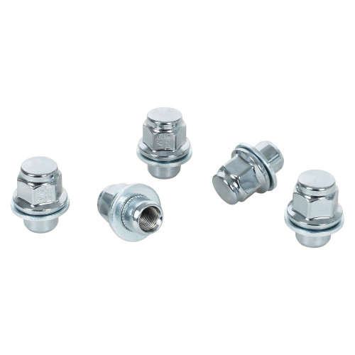 Гайка колесная M12x1,25x37, несъемная шайба, ключ 21, закрытая, хром для а/м Nissan/Infiniti