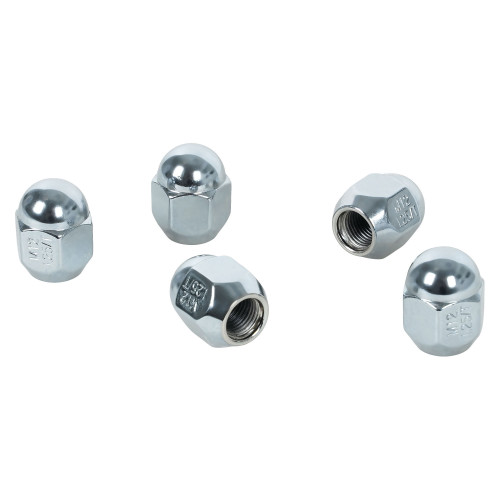 Гайка колесная M12x1,25x28, конус, ключ 21, закрытая, хром для а/м Nissan/KIA