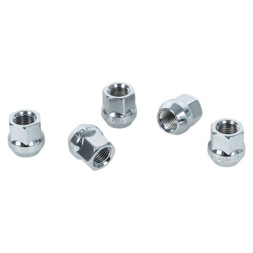 Гайка колесная M12x1,25x21, конус, ключ 17, открытая, хром для а/м Daewoo/Chevrolet