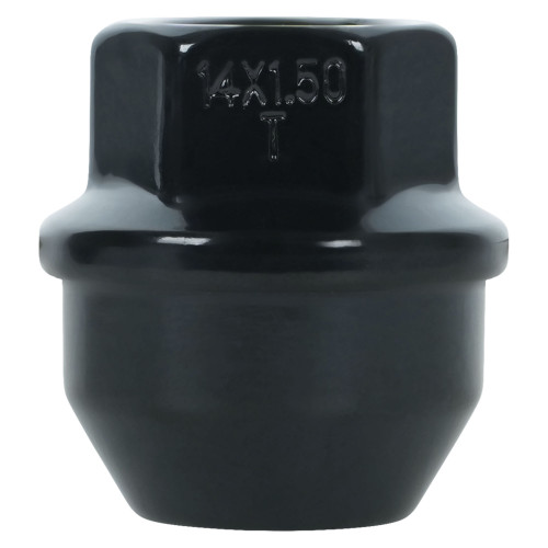 Гайка колесная M14x1,5x31, конус, ключ 21, открытая, черный электрофорез для а/м Ford