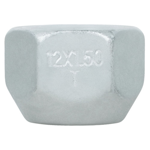 Гайка колесная M12x1,5x16, конус, ключ 21, открытая, дакромет, 1 шт для Mitsubishi/Hyundai