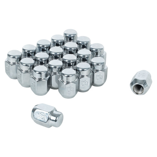 Гайка колесная M12x1,5x32, конус, ключ 21, закрытая, хром, 20 шт для а/м Hyundai/KIA/Toyota