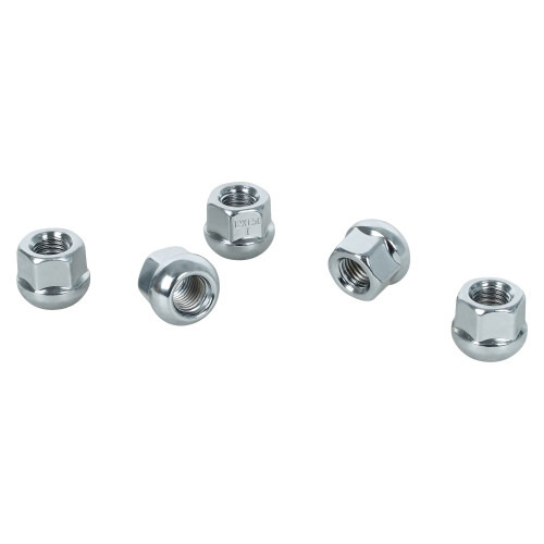 Гайка колесная M12x1,5x19,5, сфера R12, ключ 19, открытая, хром, 20 шт для а/м Honda