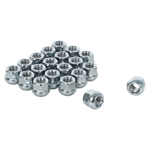 Гайка колесная M12x1,5x19,5, сфера R12, ключ 19, открытая, хром, 20 шт для а/м Honda