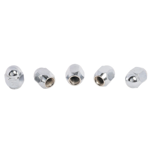 Гайка колесная M12x1,25x28, конус, ключ 21, закрытая, хром, 20 штук для а/м Nissan/KIA МП-серия