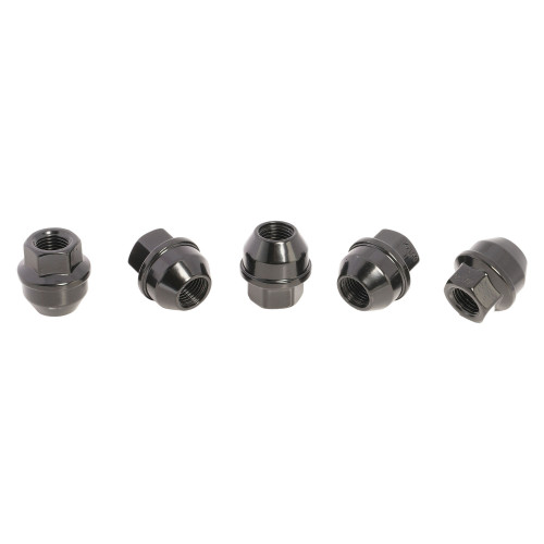 Гайка колесная M14x1,5x31, конус, ключ 21, открытая, черный электрофорез, 20 штук для а/м Ford МП-серия