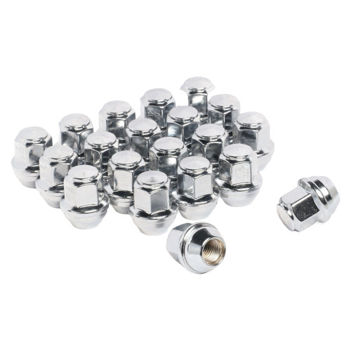 Гайка колесная M12x1,5x31,5, конус, ключ 19, закрытая, хром, 20 штук для а/м Ford МП-серия