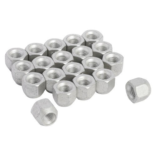 Гайка колесная M12x1,5x18, конус, ключ 21, открытая, дакромет, 20 штук для а/м Hyundai/Mitsubishi/KIA МП-серия