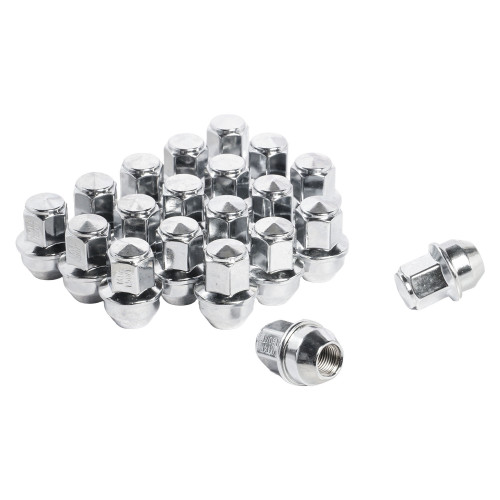 Гайка колесная M14x1,5x42, конус, ключ 21, закрытая, хром, 20 штук для а/м Ford МП-серия