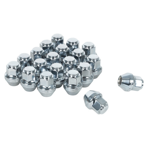 Гайка колесная M14x1,5x36,8, конус, ключ 21, закрытая, хром, 20 шт для а/м Land Rover/Ford