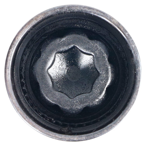 Секретки колесные (гайки) М12x1,25x33, конус, 2 ключа 19/21, хром, тип C, комплект из 4 штук + 2 головок для а/м Nissan/KIA