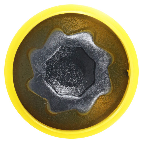Секретки колесные (гайки) М12x1,5x33, конус, 2 ключа 19/21, хром, тип F, комплект из 4 штук + 2 головок для а/м Hyundai/KIA