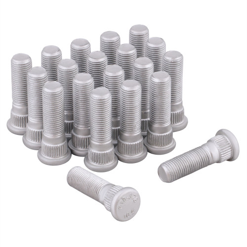 Шпилька колесная M12x1,25x28,7x47, d посадки 14,4, дакромет, 20 штук для а/м Nissan/Subaru/Infiniti МП-серия