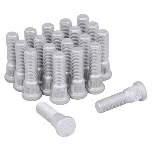 Шпилька колесная M12x1,5x30x48,7, d посадки 14,3, дакромет, 20 штук для а/м KIA/Hyundai/Mitsubishi МП-серия