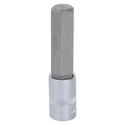 Головка торцевая 1/2"DR со вставкой HEX 19мм, L=100мм
